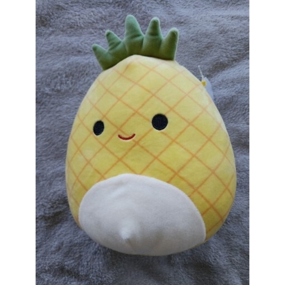 Kellytoy Squishmallows 8" Maui‎ Yellow Pineapple Fruit Squad Plush